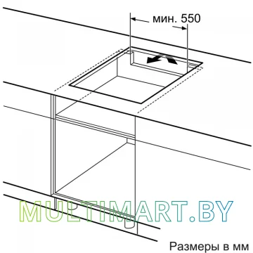 Индукционная варочная панель Bosch PUG611AA5E картинка 5